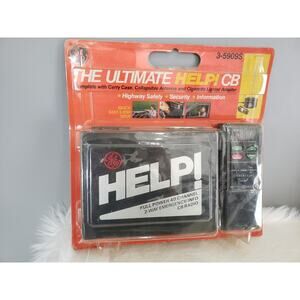 GE Help! Full Power Portable Emergency / Info CB Radio 40 Channel 2 Way CB Radio